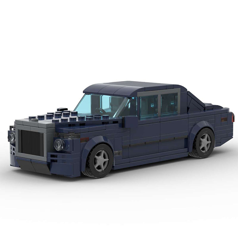 Brick MOC Johnny English' V16 Rolls Royce Phantom - Brick Car Merchant