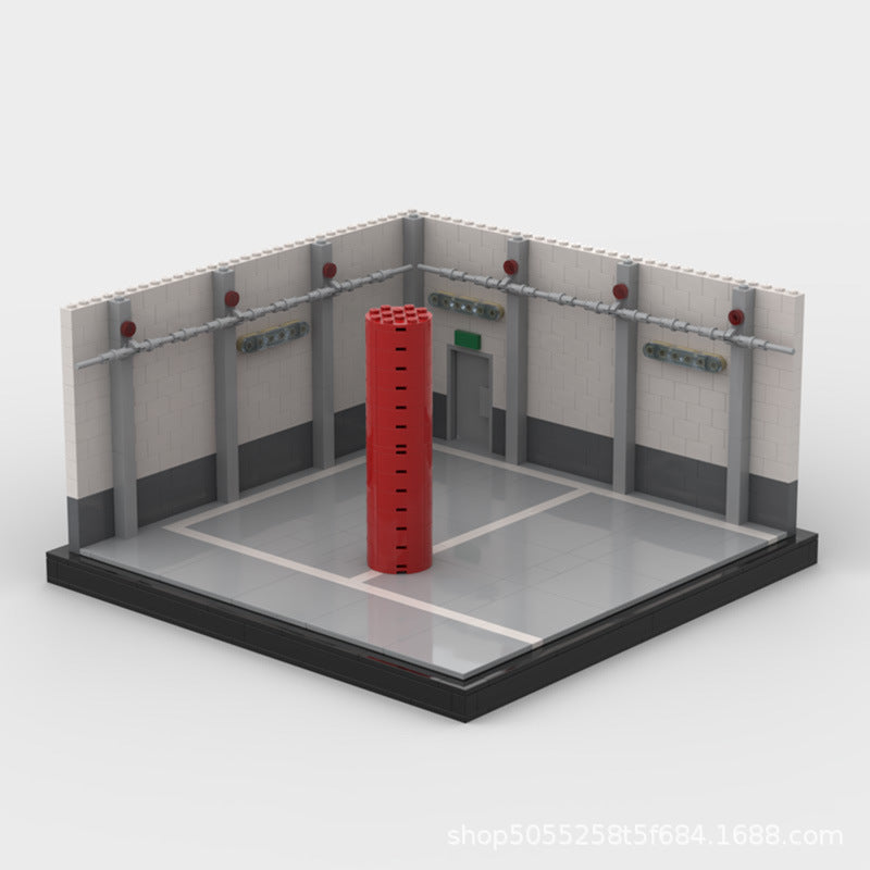Brick MOC Underground Garage Display - Brick Car Merchant