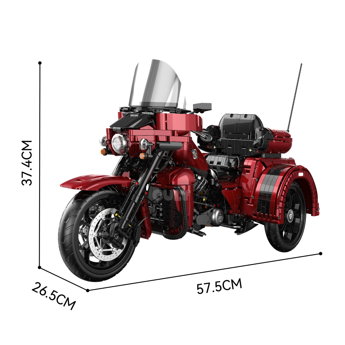 Harley-Davidson Touring Trike 1:5 building set - image 10