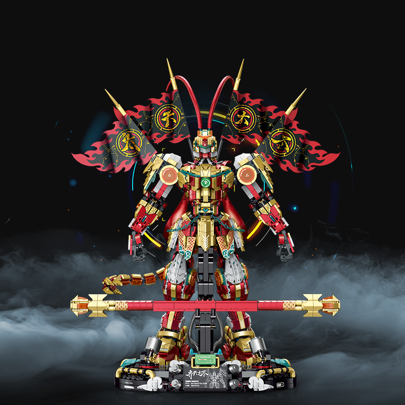 Brick MOC Chimera Warchief Monkey King Mecha | 3320pcs - Brick Car Merchant