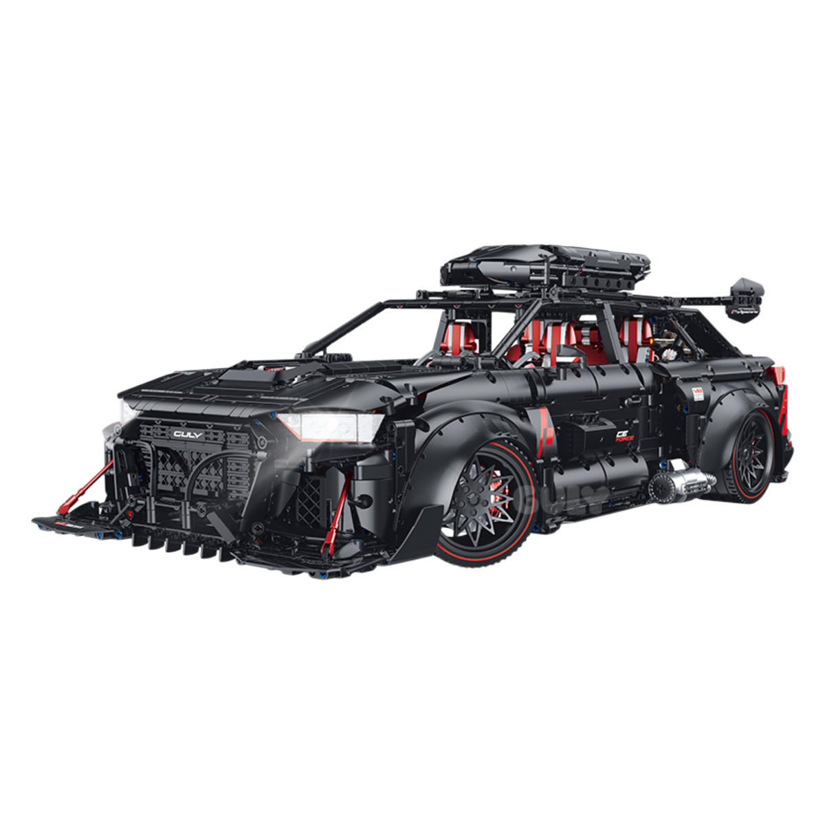 Brick MOC Audi "Speedwagon RS" RS6 Avant | 4189 pieces - Brick Car Merchant