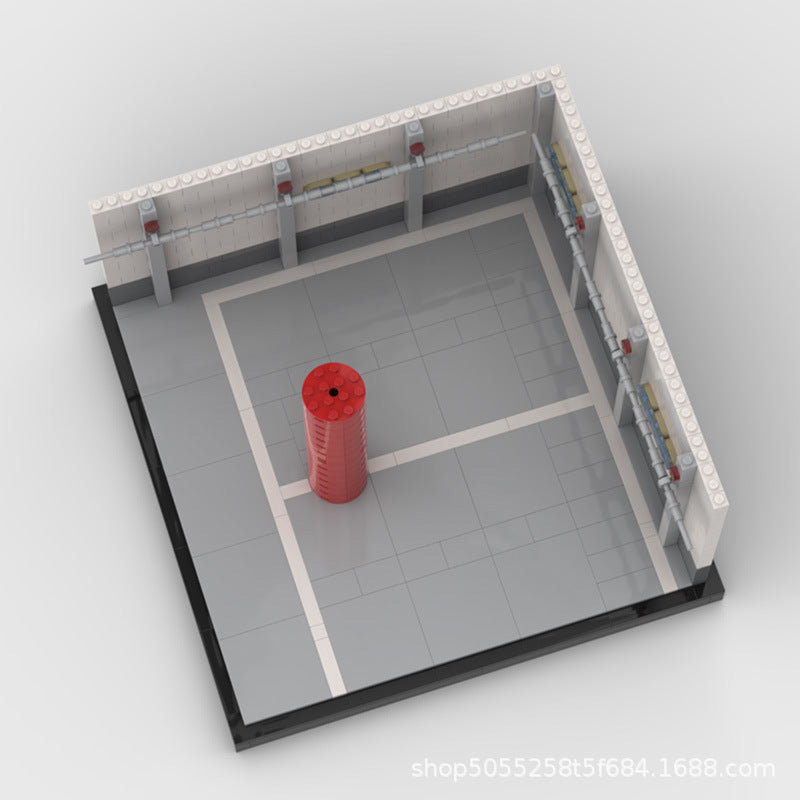 Brick MOC Underground Garage Display - Brick Car Merchant