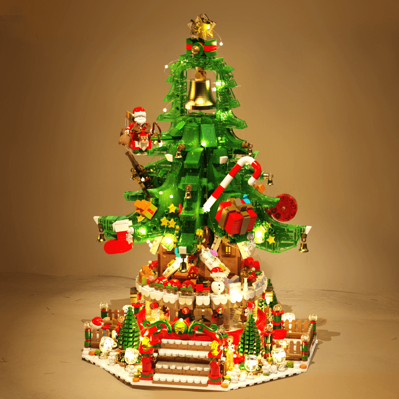 Brick MOC Monumental Christmas Tree - Ultimate Edition | 2962pcs - Brick Car Merchant