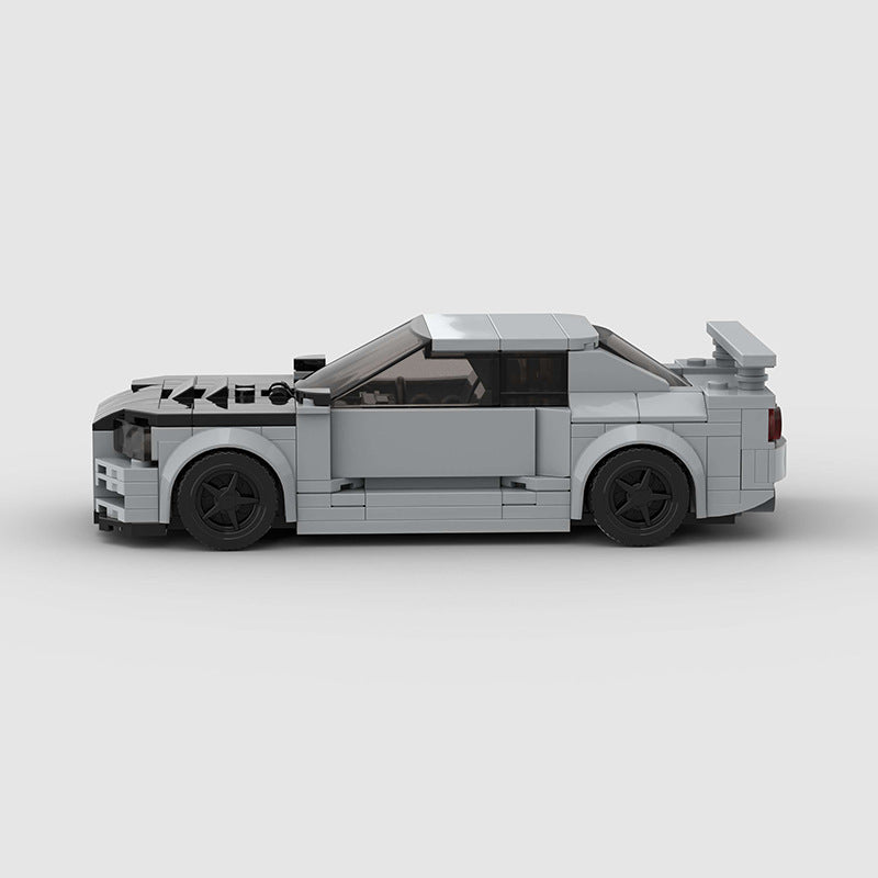 Brick MOC Nissan R34 Skyline GT-R - Brick Car Merchant