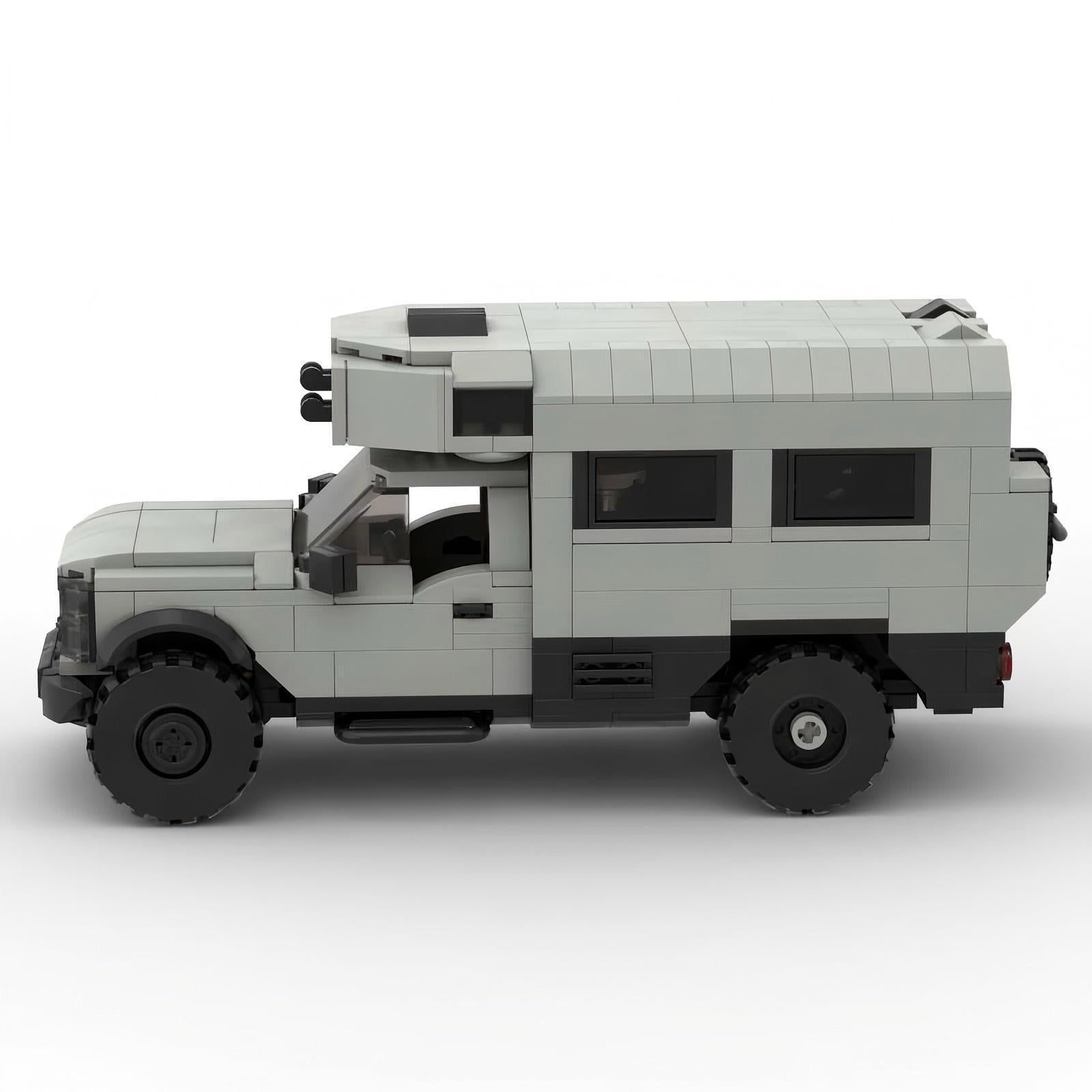 Brick MOC Ford F-550 Armadillo - Brick Car Merchant
