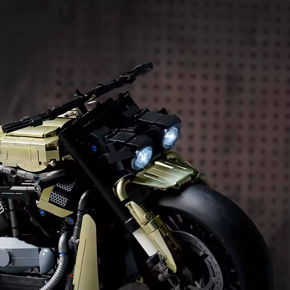 LEGO MOC Legendary American Chopper Bike | 2426pcs - Brick Car Merchant