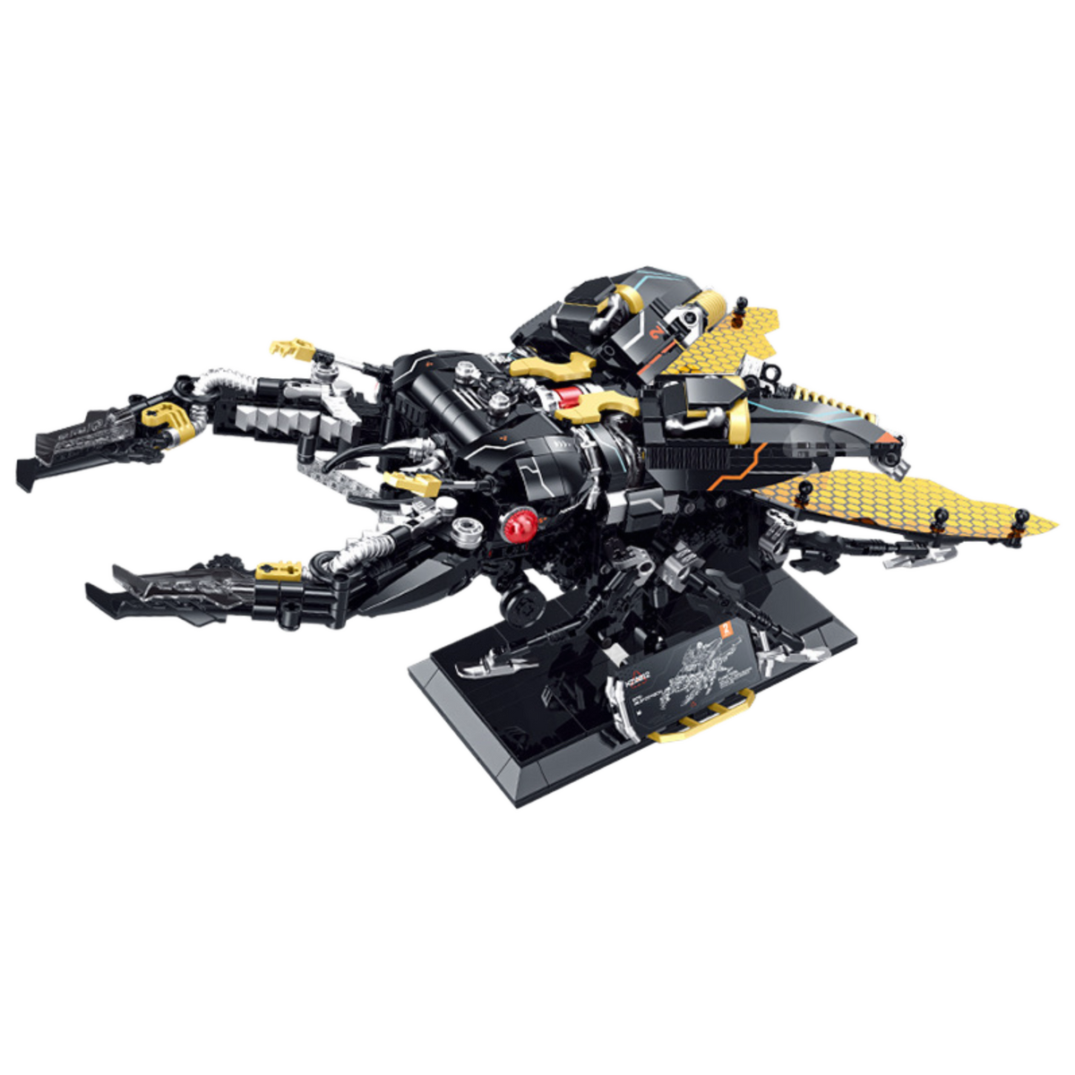 Brick MOC Stag Beetle Mechanical Insect | 983pcs - Brick Car Merchant