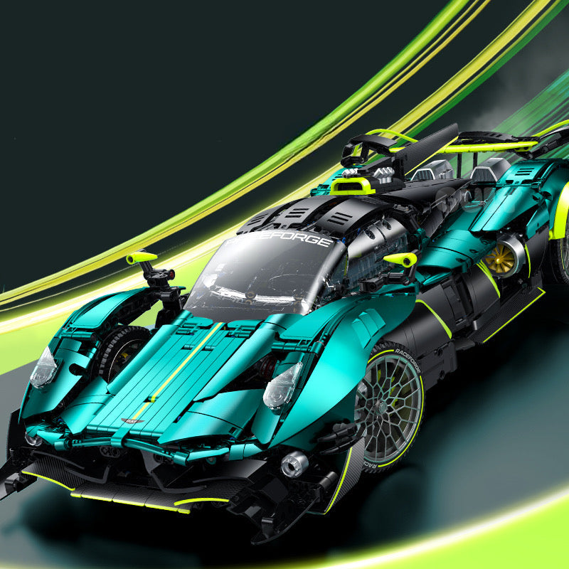 Brick MOC The Ultimate British Hypercar V2 - Brick Car Merchant