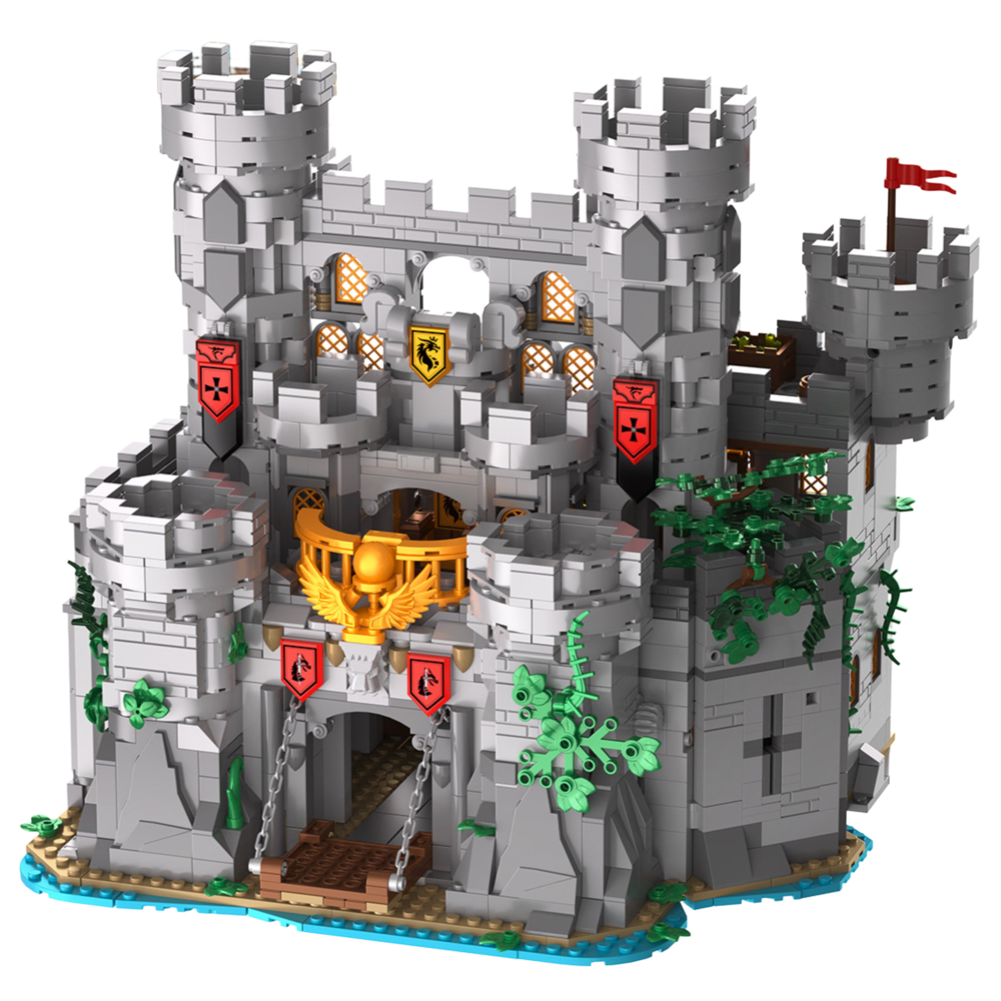 Brick MOC Holy Sword Castle | 2486pcs - Brick Car Merchant