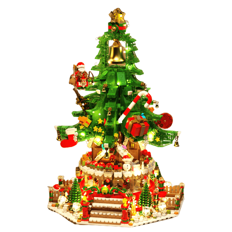 Brick MOC Monumental Christmas Tree - Ultimate Edition | 2962pcs - Brick Car Merchant