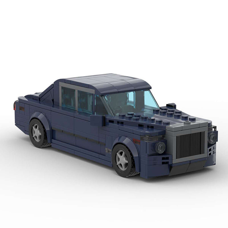 Brick MOC Johnny English' V16 Rolls Royce Phantom - Brick Car Merchant