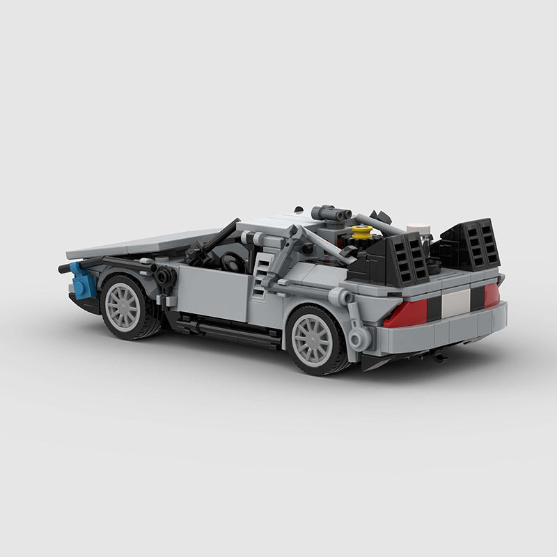 Brick MOC DeLorean DMC-12 Back to the Future - Brick Car Merchant