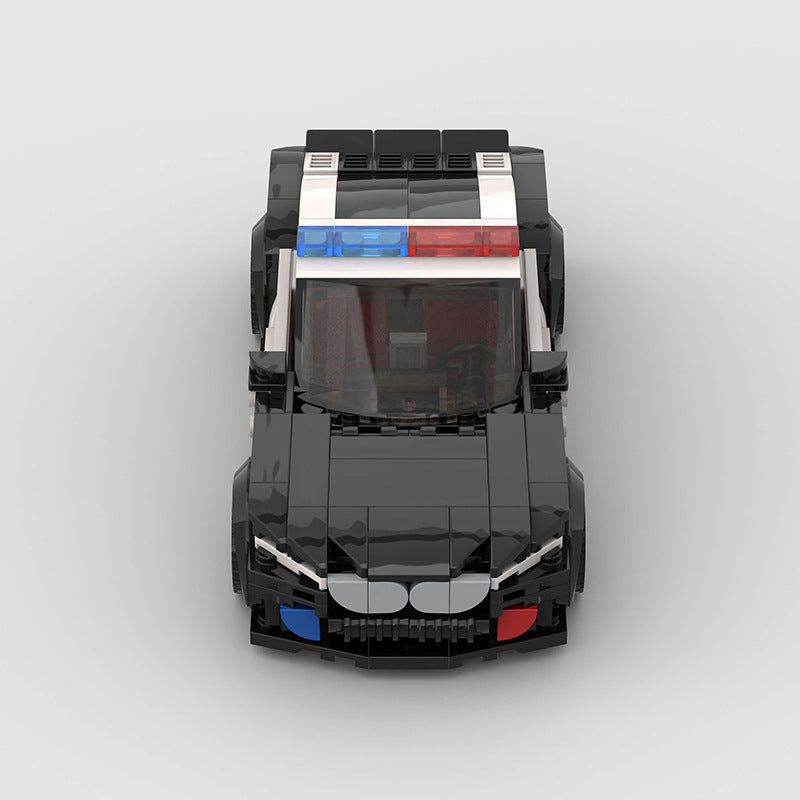 Brick MOC BMW M9 Police - Brick Car Merchant