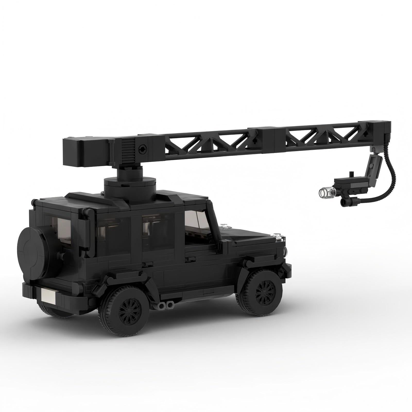 Brick MOC Mercedes AMG G63 U-Crane/Russian Arm - Brick Car Merchant