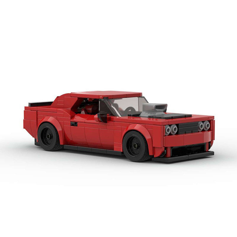 Brick MOC Dodge Charger - Brick Car Merchant