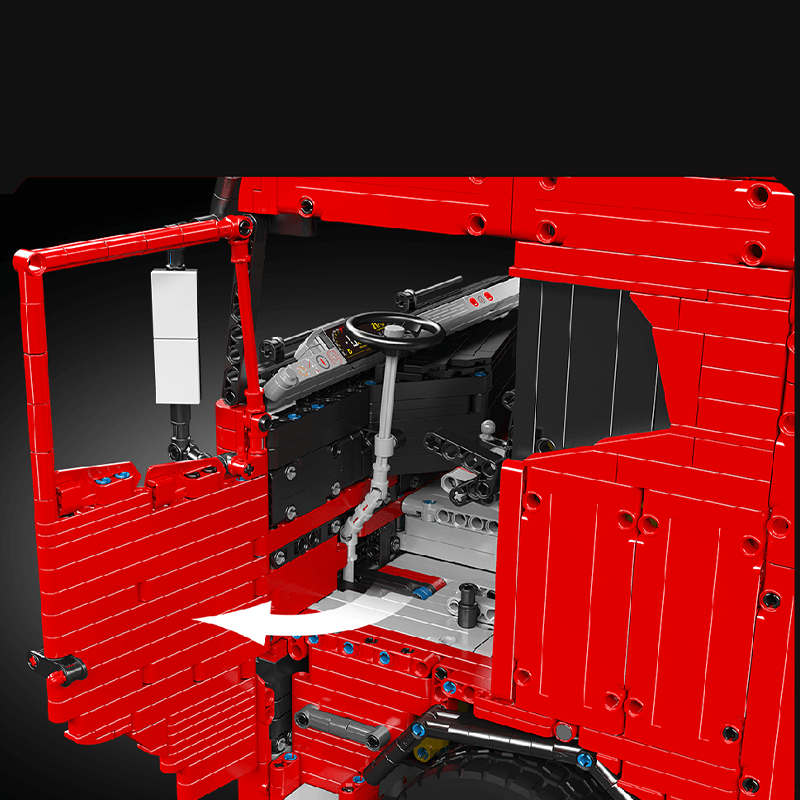 LEGO MOC EU Truck With Trailer Remote Control | 8006pcs - Brick Car Merchant