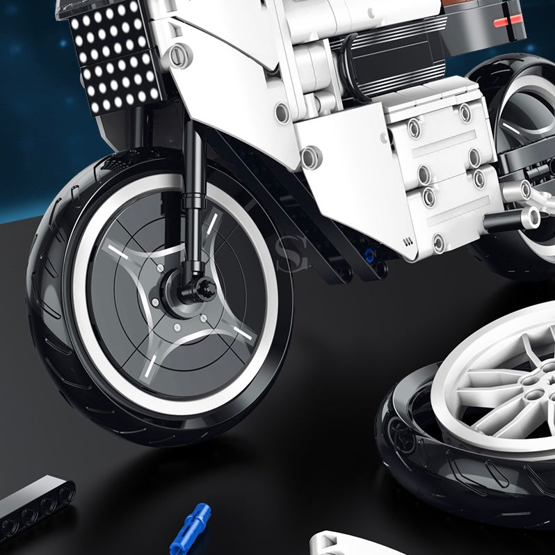 Porsche 619 Electric Concept Motorcycle 1:8 building set - image 4
