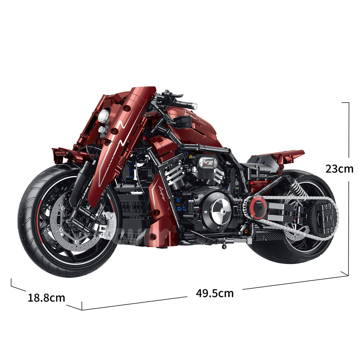 Harley-Davidson Night Rod Napoleon Custom 1:5 building set - image 7