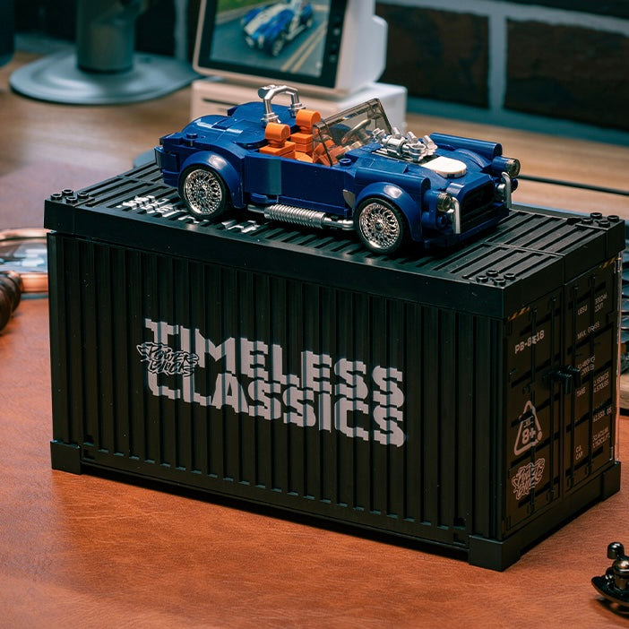 Brick MOC 60s Roadster 427 - Brick Car Merchant