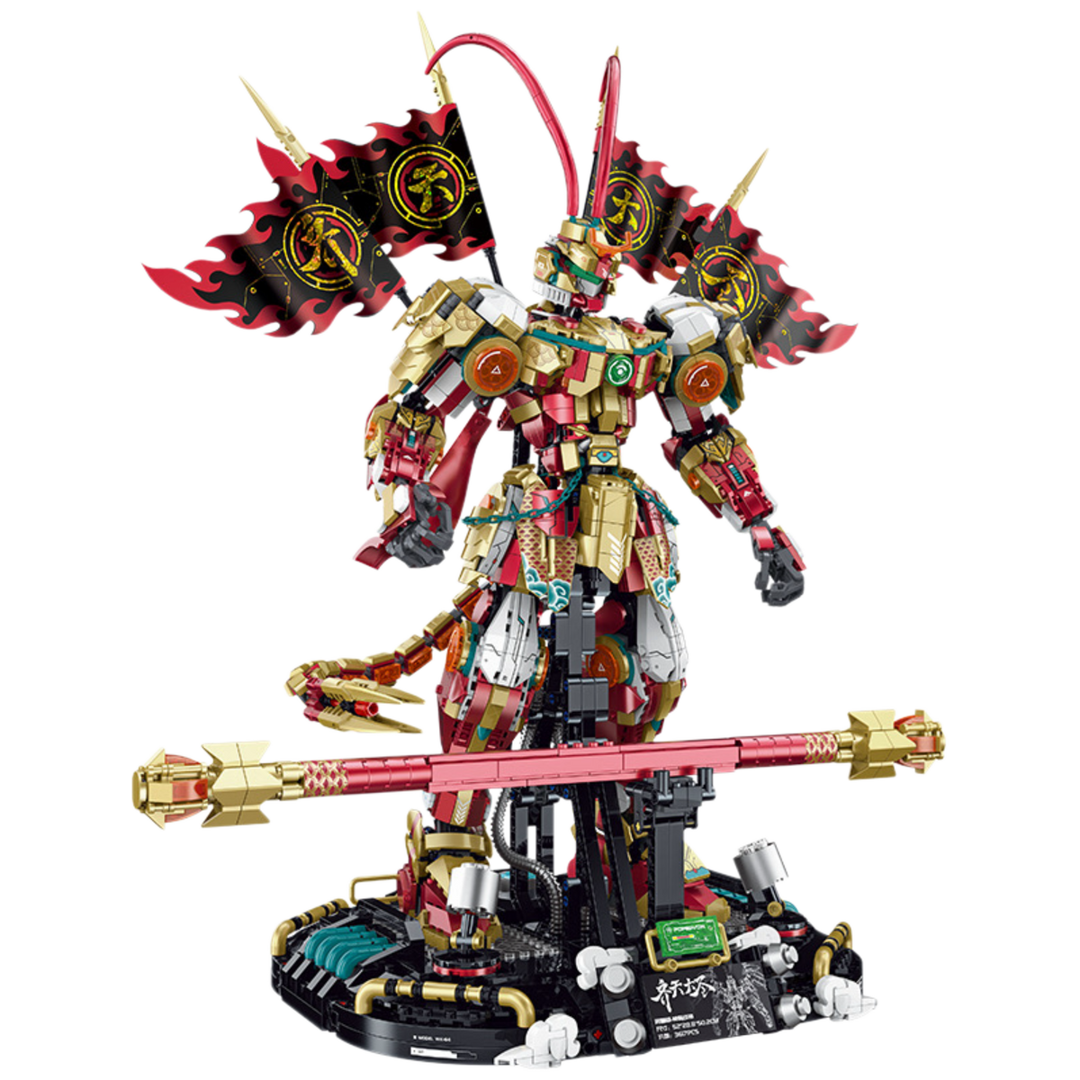 Brick MOC Chimera Warchief Monkey King Mecha | 3320pcs - Brick Car Merchant