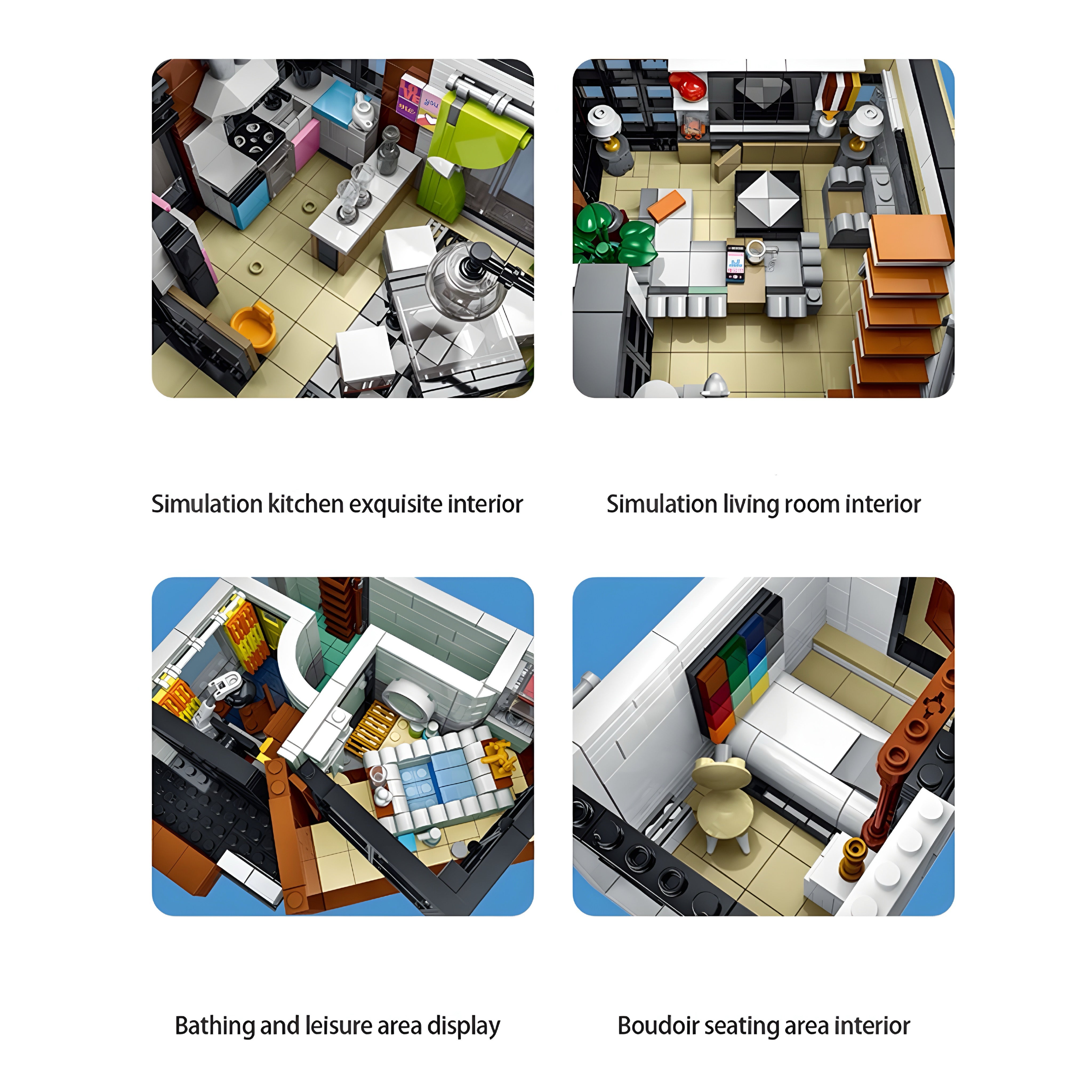 Brick MOC The Design Loft | 3446pcs - Brick Car Merchant