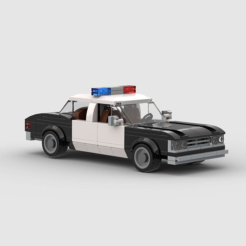 Brick MOC Chevrolet Impala Police - Brick Car Merchant