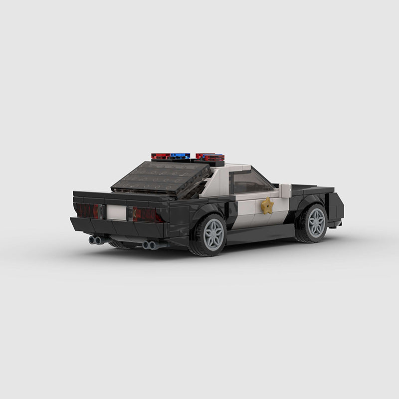 Brick MOC Chevrolet Camaro Police - Brick Car Merchant