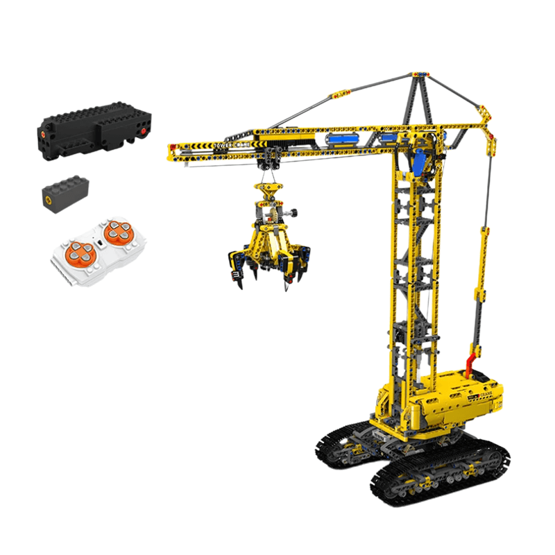 LEGO MOC Urban Construction Crane Remote Control | 1730pcs - Brick Car Merchant