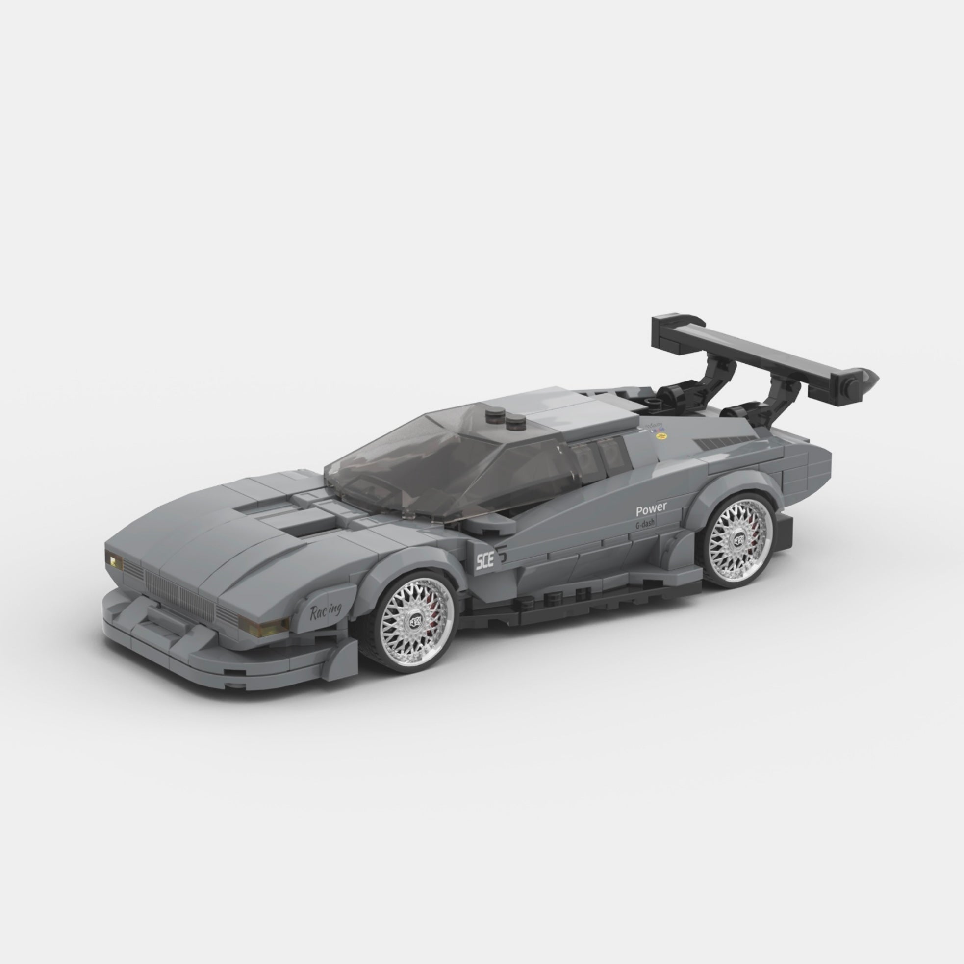 Brick MOC 70s German Legend - Brick Car Merchant