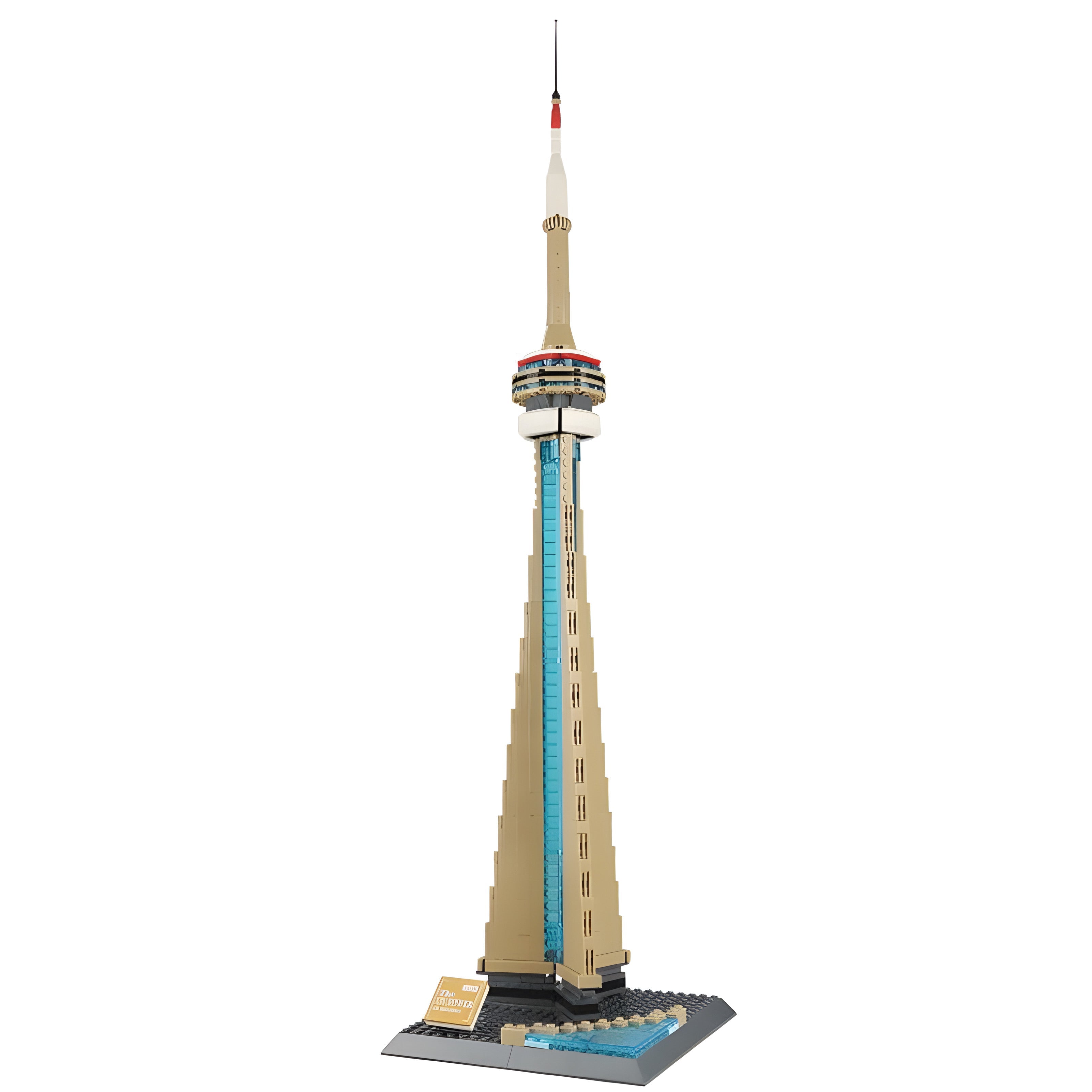Brick MOC CN Tower Toronto | 400pcs - Brick Car Merchant