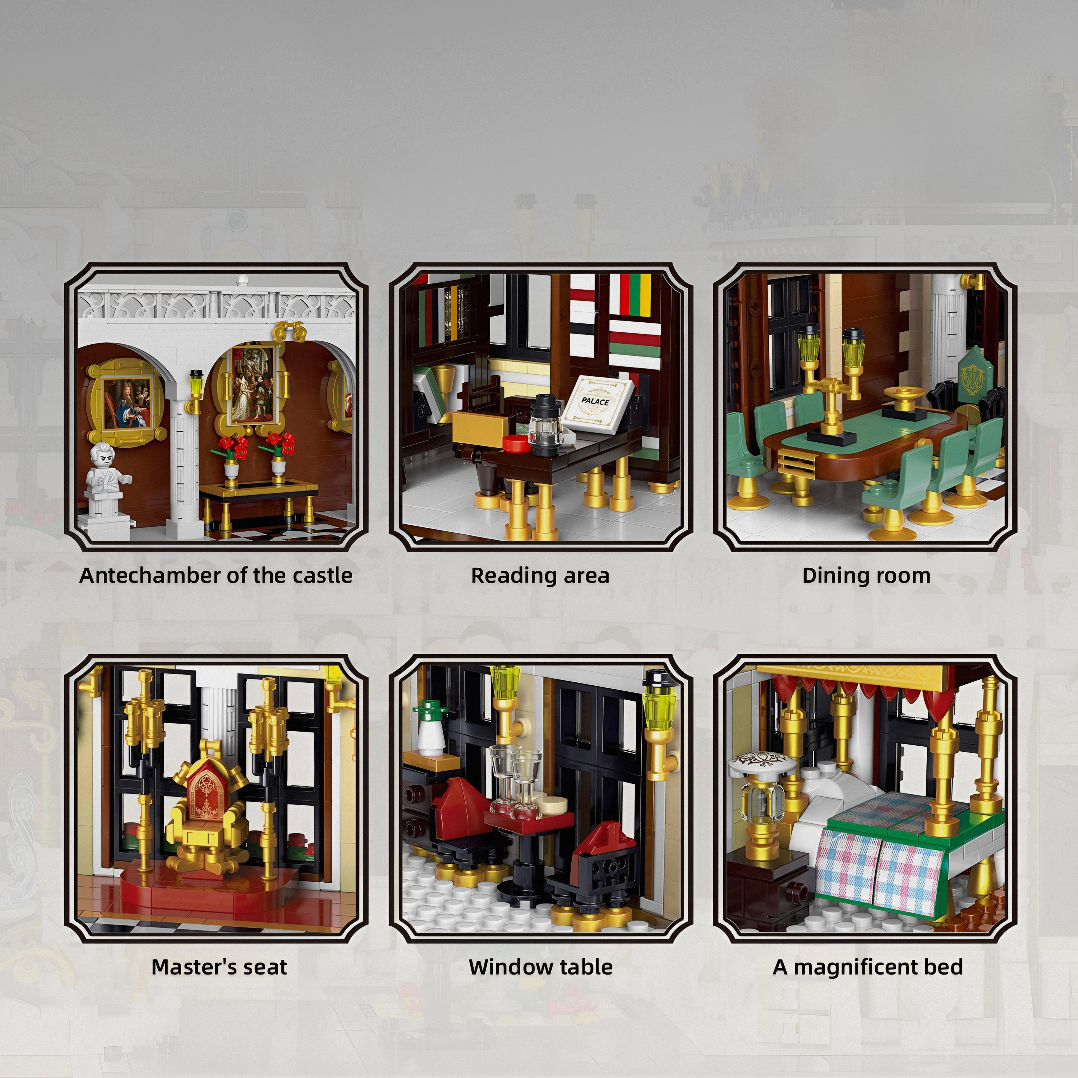 Brick MOC The Ultimate Grand Palace | 11970pcs - Brick Car Merchant