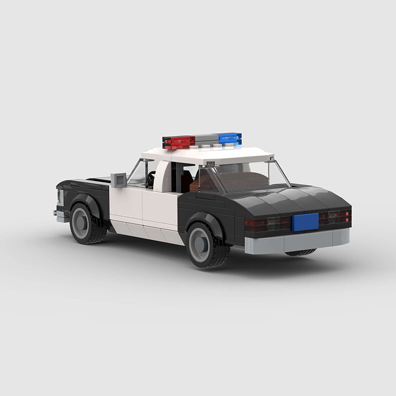Brick MOC Chevrolet Impala Police - Brick Car Merchant