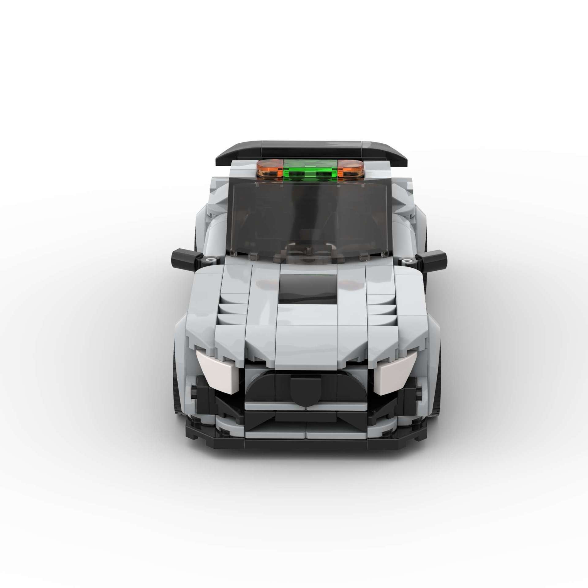 Brick MOC GT-R Formula Safety Car - Brick Car Merchant