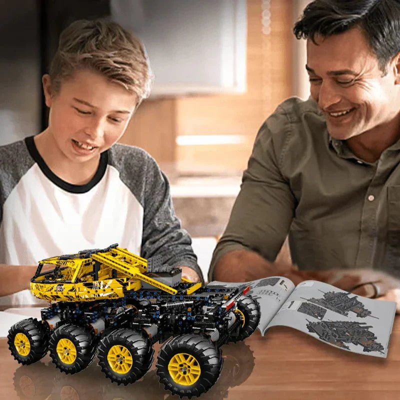 Brick MOC 8-Wheel Drive Off-Roader | 1961pcs - Brick Car Merchant