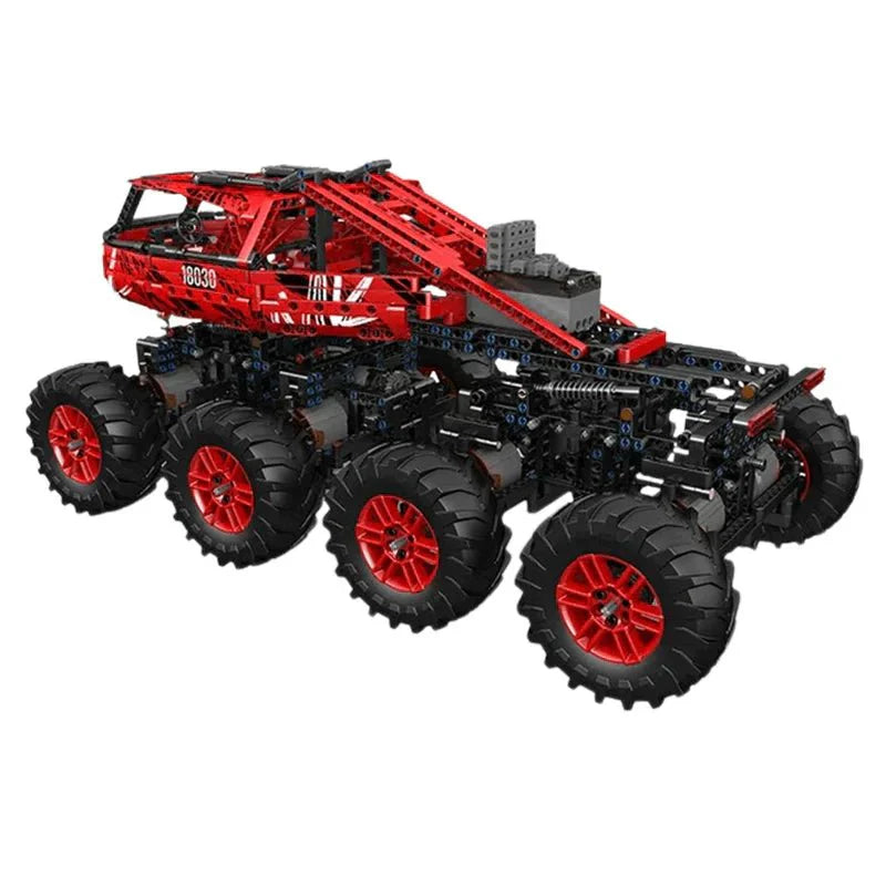 Brick MOC 8-Wheel Drive Off-Roader | 1961pcs - Brick Car Merchant
