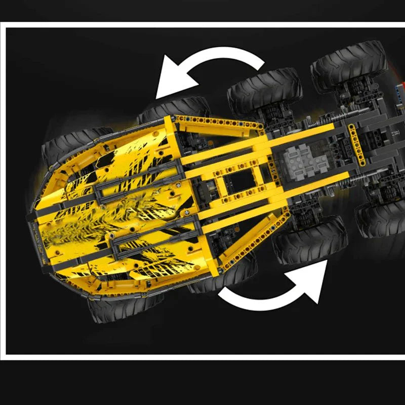 LEGO MOC 8-Wheel Drive Off-Roader | 1961pcs - Brick Car Merchant