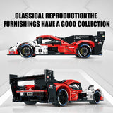 LEGO MOC Porsche 963 Race Car Building Bricks Set | Remote Control, Opening Features, Authentic Look, 3460pcs - Brick Car Merchant LEGO MOC Porsche 963 Race Car Building Bricks Set | Remote Control, Opening Features, Authentic Look, 3460pcs - Brick Car Merchant
