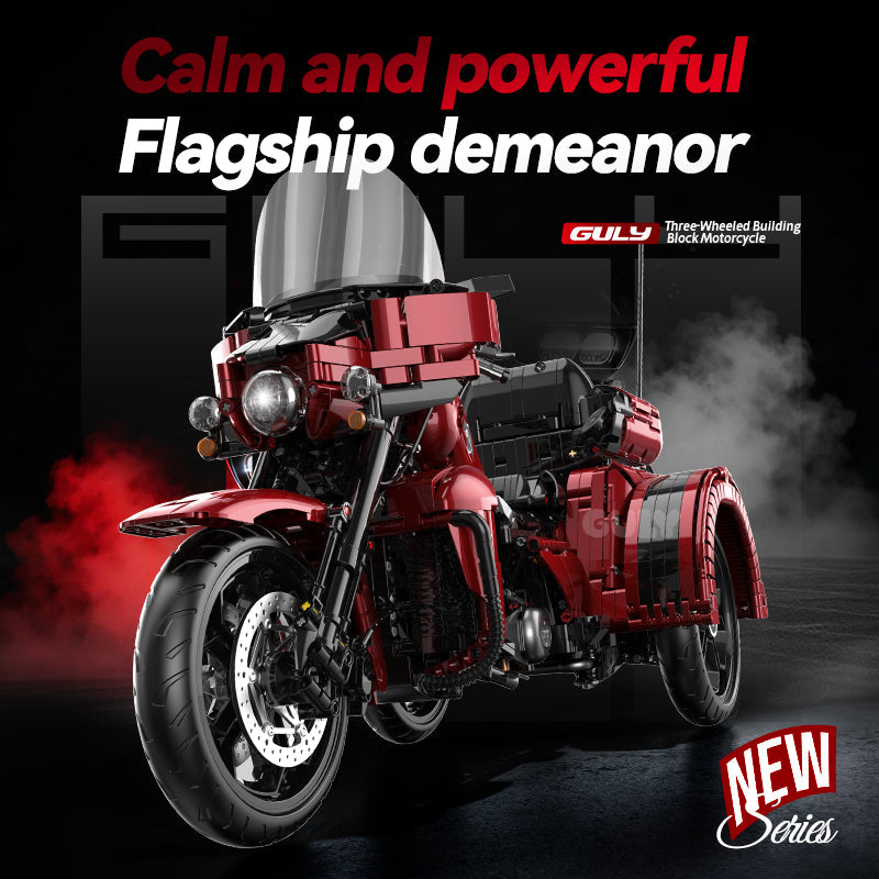 Harley-Davidson Touring Trike 1:5 building set - image 2