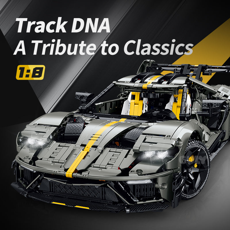 Brick MOC Ford GT Slate GT Edition | 3402 pieces - Brick Car Merchant