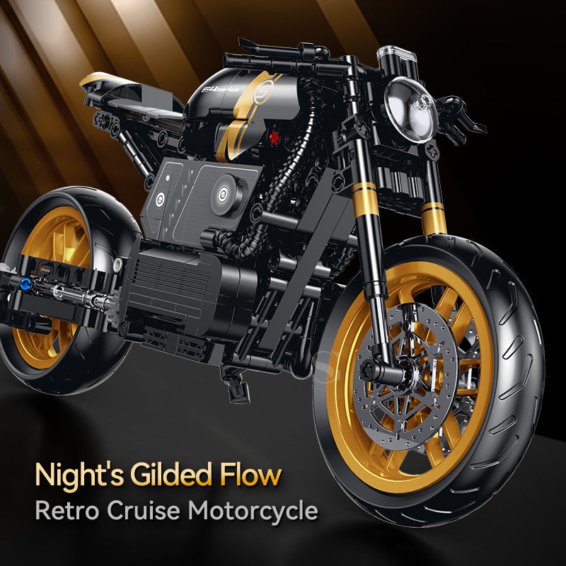 BMW K100 Cafe Racer 1:8 building set - image 7