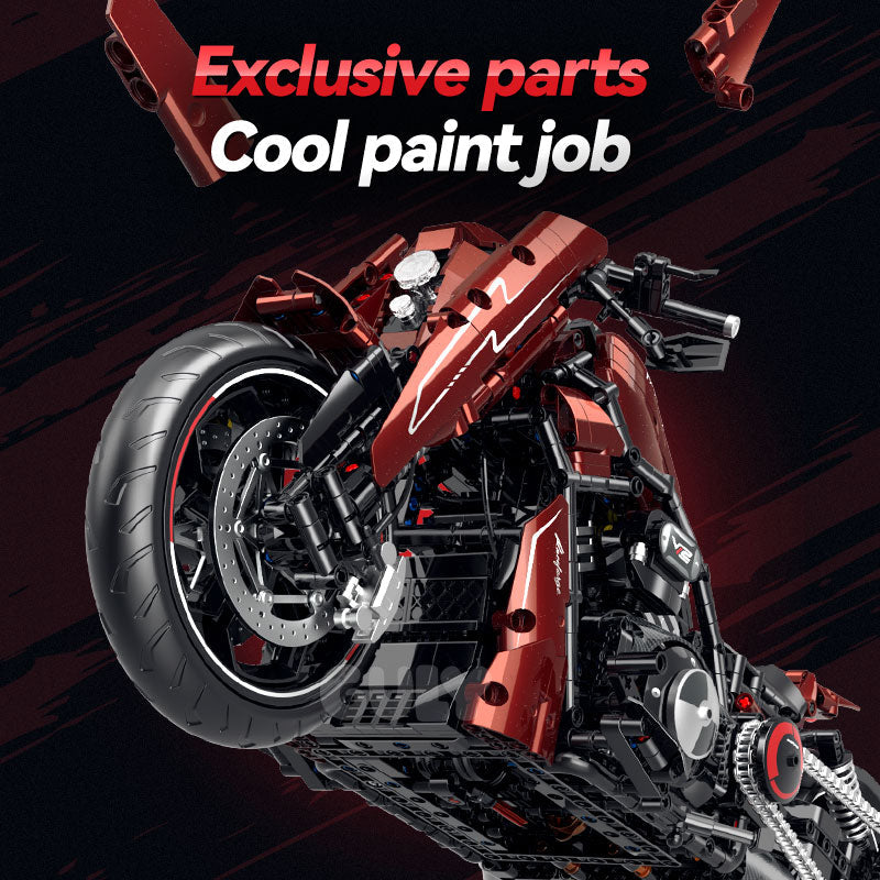 Harley-Davidson Night Rod Napoleon Custom 1:5 building set - image 2