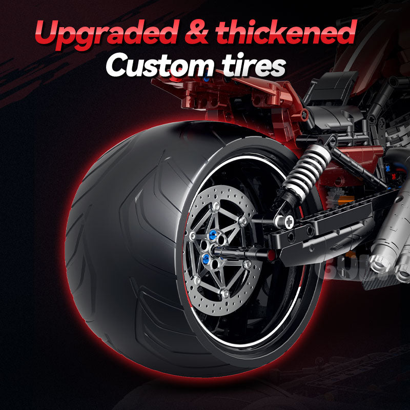 Harley-Davidson Night Rod Napoleon Custom 1:5 building set - image 4