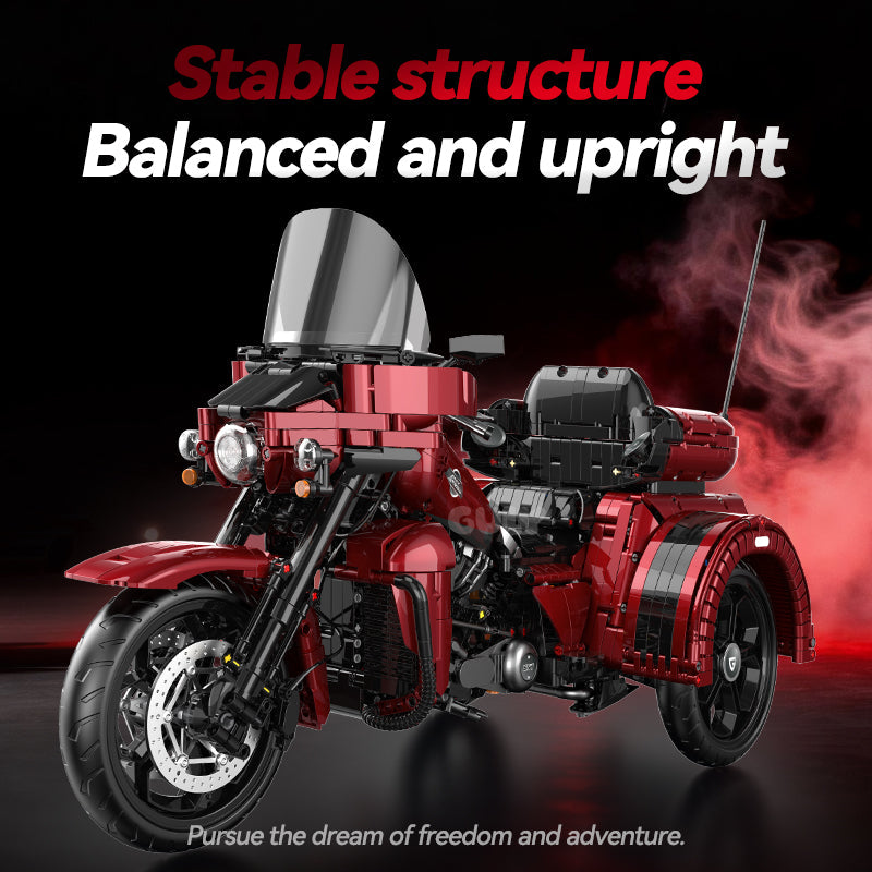 Harley-Davidson Touring Trike 1:5 building set - image 4