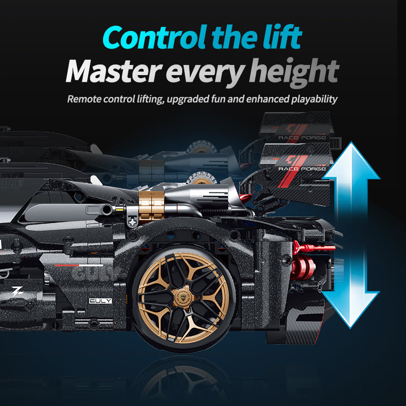 Brick MOC Lamborghini "Nexform" Terzo Millennio | 2104 pieces - Brick Car Merchant