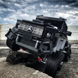 LEGO MOC Mercedes G63 AMG, Brabus G800 6x6 Off-Road Pickup SUV | Remote Control, All-Terrain Off-Roading, Exclusive XL Tyres, Gear Shifter, Opening Features, Detailed Linkage and Differential, 6WD, Openable Sunroof, 3300pcs - Brick Car Merchant LEGO MOC Mercedes G63 AMG, Brabus G800 6x6 Off-Road Pickup SUV | Remote Control, All-Terrain Off-Roading, Exclusive XL Tyres, Gear Shifter, Opening Features, Detailed Linkage and Differential, 6WD, Openable Sunroof, 3300pcs - Brick Car Merchant
