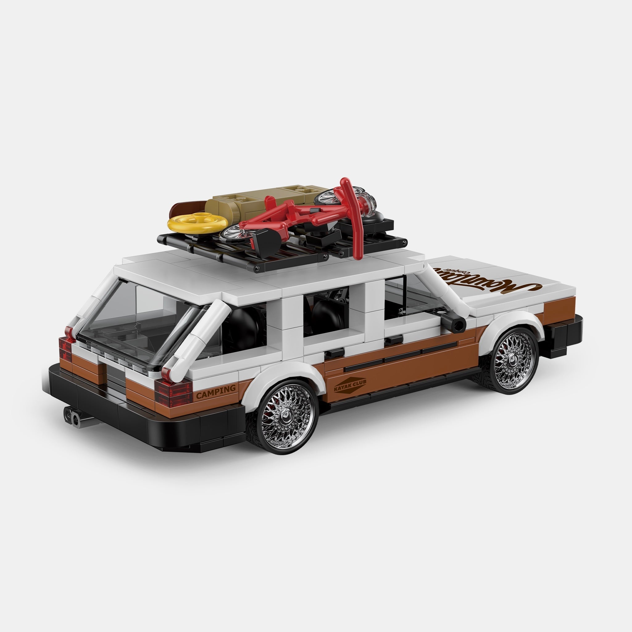 Brick MOC 80s German Wagon Sleeper - Brick Car Merchant