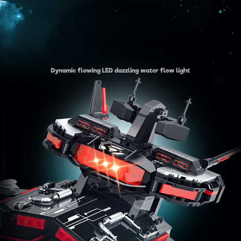 Event Horizon Space Battlecruiser building kit - detail view 4 - Brick Car Merchant