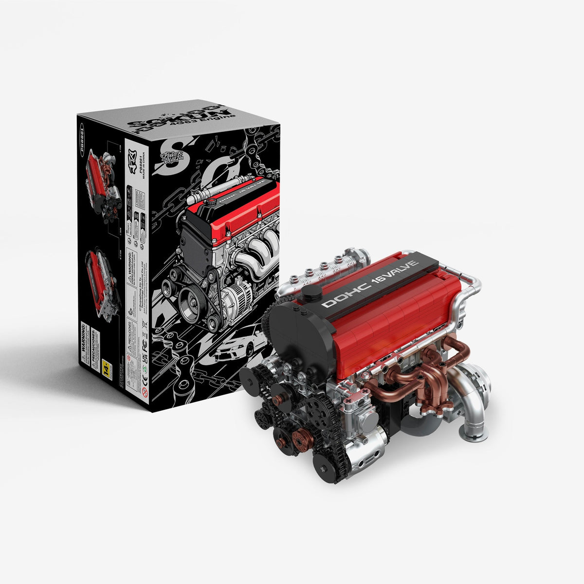 Brick MOC Mitsubishi 4G63 Engine - Brick Car Merchant