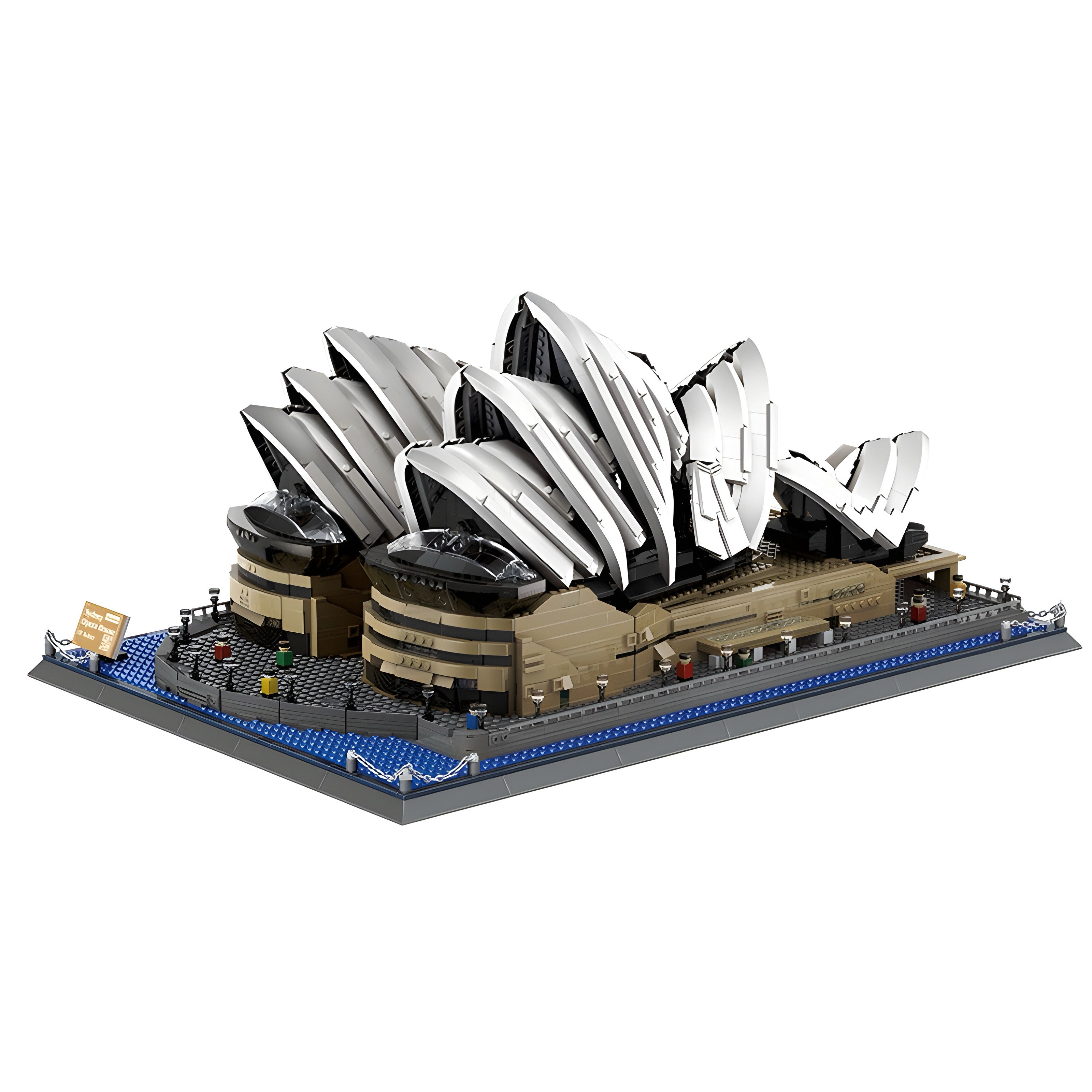 Brick MOC Sydney Opera House | 2938pcs - Brick Car Merchant