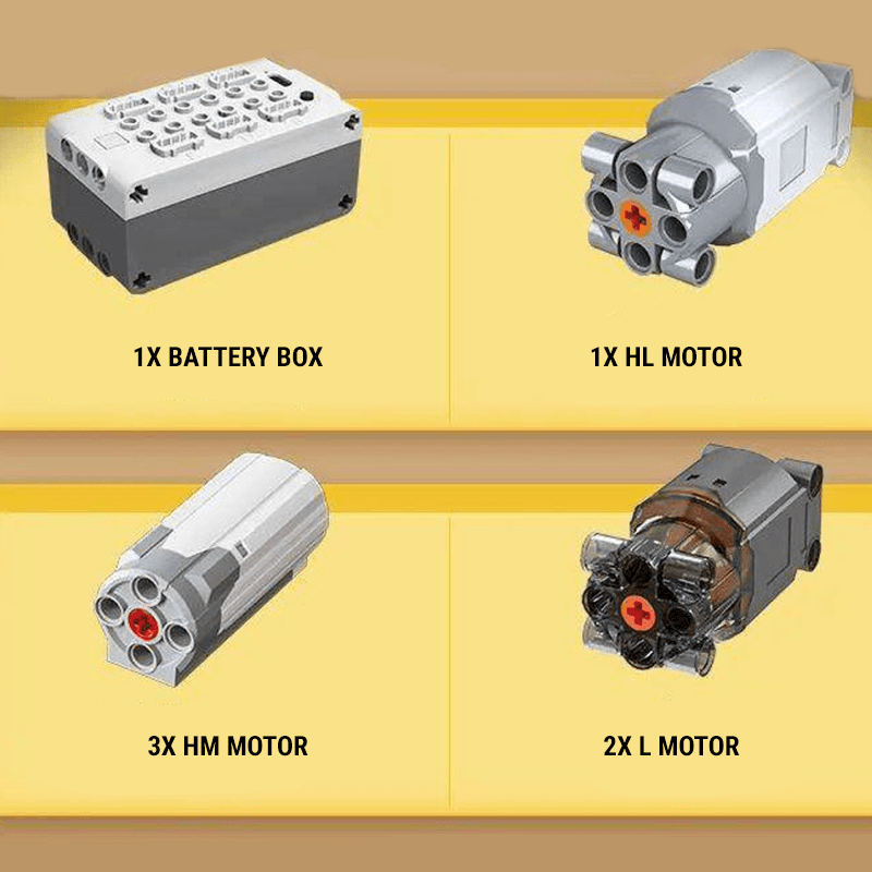 LEGO MOC RC Bulldozer - Ultimate Edition | 3567pcs - Brick Car Merchant